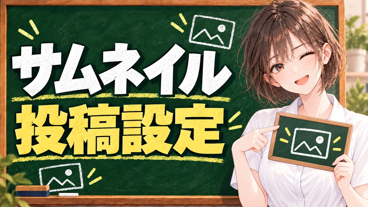サムネイル・投稿設定の記事一覧